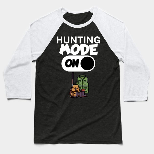 Hunting mode on Baseball T-Shirt by maxcode